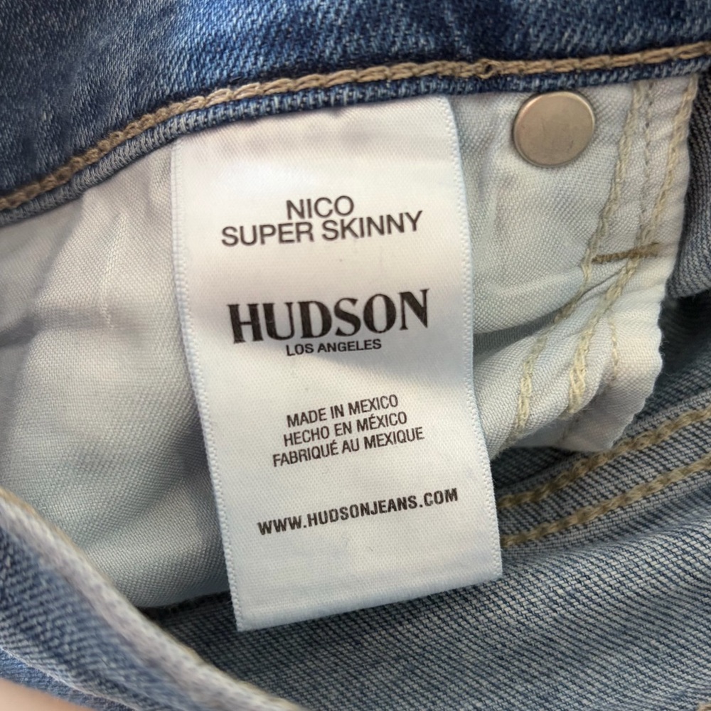 Hudson Jeans Nico Super Skinny Jeans.
Women’s Size 30 - Picture 5 of 12
